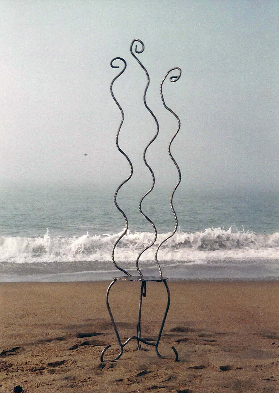 wave chair sculpture tammy bickel